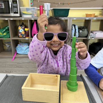 FUN Moment In Our Montessori Classroom