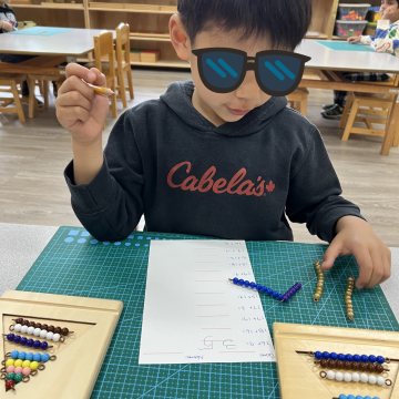 FUN Moment In Our Montessori Classroom