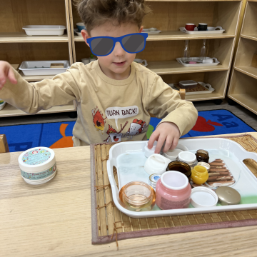FUN Moment In Our Montessori Classroom