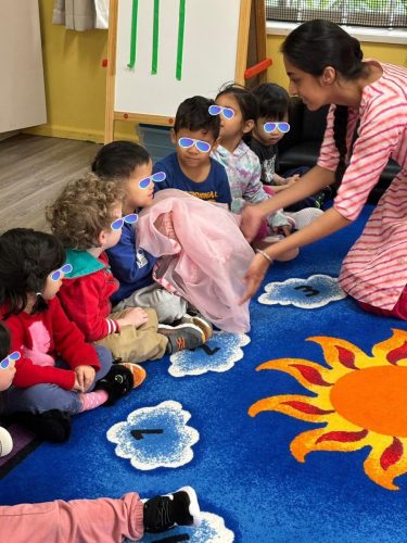 BKMCC Childcare students in North Delta celebrate Diwali together in class.