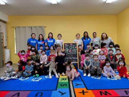 BKMCC teachers and children in North Delta celebrate Remembrance Day 2025 together.